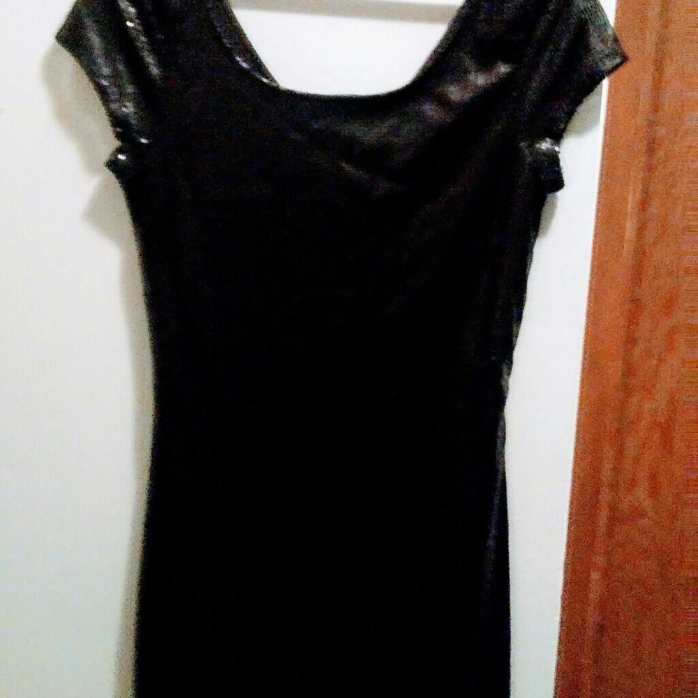 Black sparkle dress